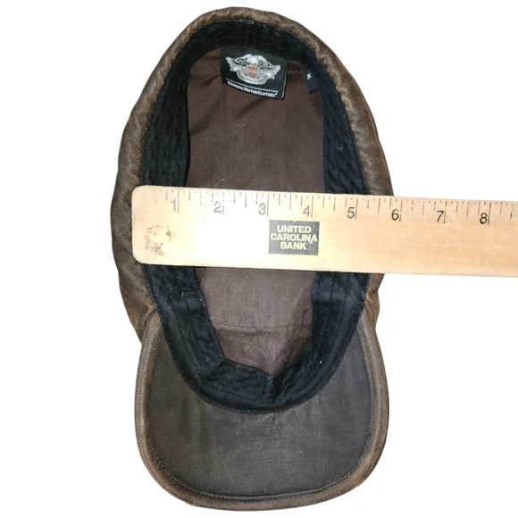 Harley-Davidson Brown Painter Cap Sz. XL - Picture 12 of 13
